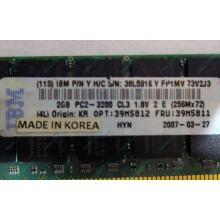 IBM 39M5811 39M5812 2Gb (2048Mb) DDR2 ECC Reg memory (Восточный)