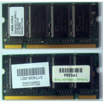 Модуль памяти 256MB DDR Memory SODIMM в Восточный, DDR266 (PC2100) в Восточный, CL2 в Восточный, 200-pin в Восточный, p/n: 317435-001 (для ноутбуков Compaq Evo/Presario) - Восточный