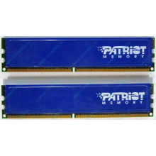 Память 1Gb (2x512Mb) DDR2 Patriot PSD251253381H pc4200 533MHz (Восточный)