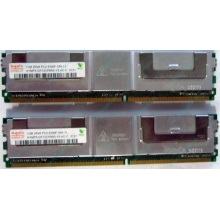 Серверная память 1024Mb (1Gb) DDR2 ECC FB Hynix PC2-5300F (Восточный)